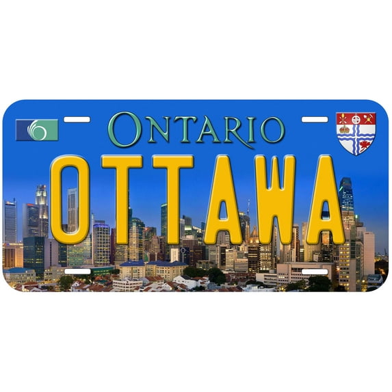 Ottawa TAG01 Ontario Canada Novelty Car Auto License Plate