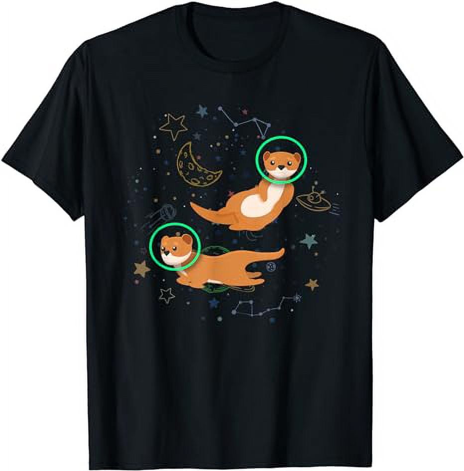 Otter Space! Space Otter T-Shirt. Otter Pun Cute Otter Shirt