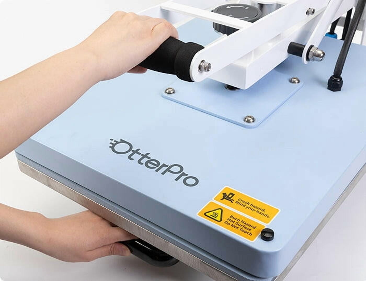Otter Clamshell Heat Press: Efficient and Reliable DTF Transfer Machine, 16" x 20"