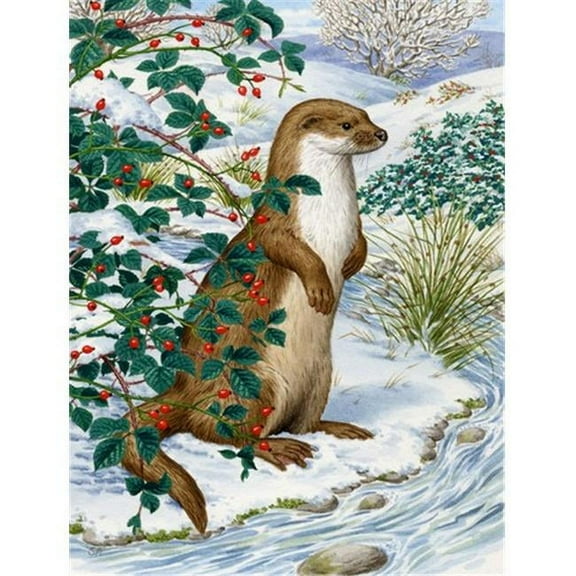 Otter Flag Canvas House Size