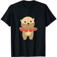 thumbnail image 1 of Otter For Valentine's Day Cute Animals With Hearts Otters T-Shirt, 1 of 5