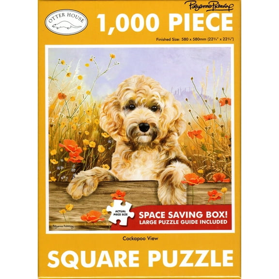 Otter House 1000 Piece Puzzle - Cockapoo View
