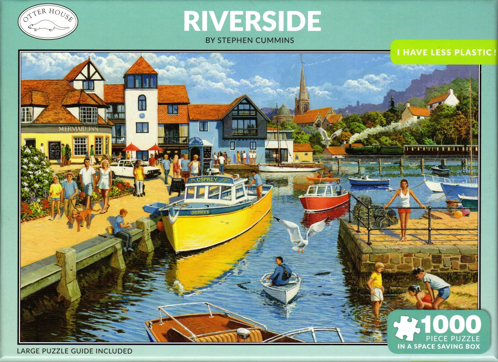 Otter House - Dogs in the Dining Room - 1000 Teile Puzzle Otter House - Dogs in the Dining Room - 1000 Teile Puzzle