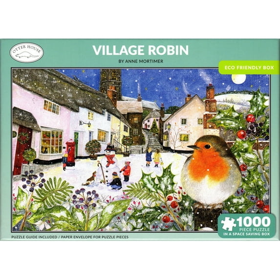 Otter House 1000 Piece Puzzle - Village Robin