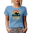 thumbnail image 1 of Otter Is My Spirit Animal, Sanguine Personality, Extrovert or Friendly Person, Baby Blue T-Shirt, Small, 1 of 5