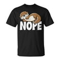 thumbnail image 1 of Otter Nope Not Today Animal Lover Sea Otter Lazy Otter T-Shirt, Cute Funny Wildlife Graphic Tee for Men Women Kids, Relaxed Unisex Shirt for Nature Fans, 1 of 3