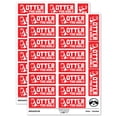 thumbnail image 1 of Otter Out of This World Teacher Student School Sticker Set - Red - Gloss Finish - 2.00" Large, 1 of 7