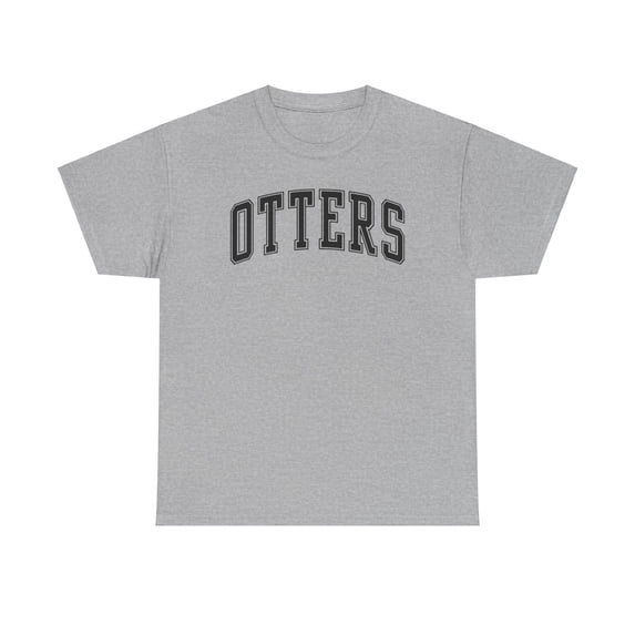 Otter Shirt Gifts Tshirt Crew Neck Short Sleeve