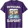 thumbnail image 1 of Otter Sleepshirt Nightgown Softystyle Unisex T-Shirt,Purple Color,Size 5-6T, 1 of 5