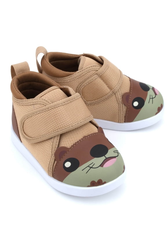 Otter Squeaky Toddler Shoes V2 | Brown