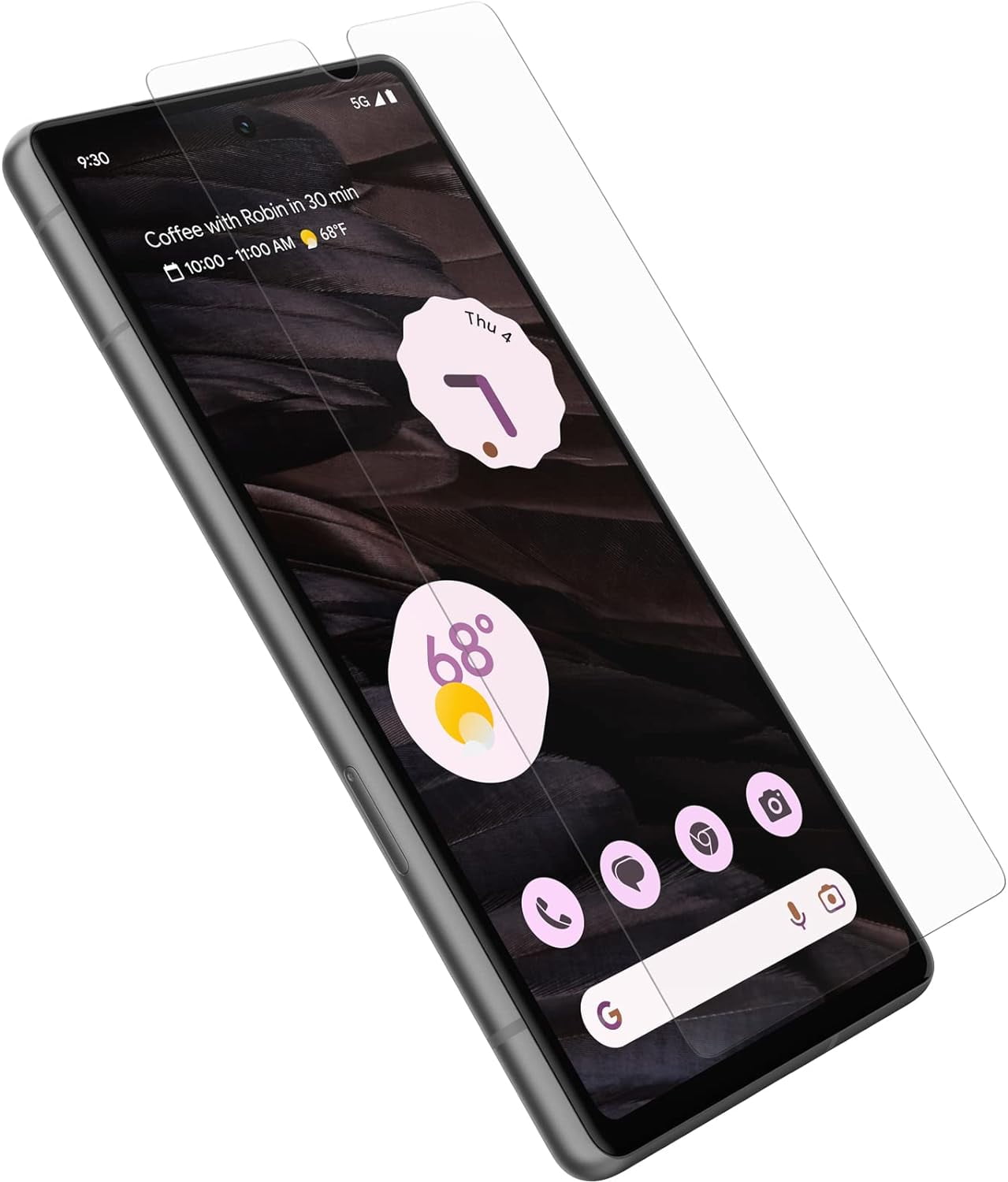 OtterBox Alpha Flex Screen Protector for Google Pixel 7A, Clear ...