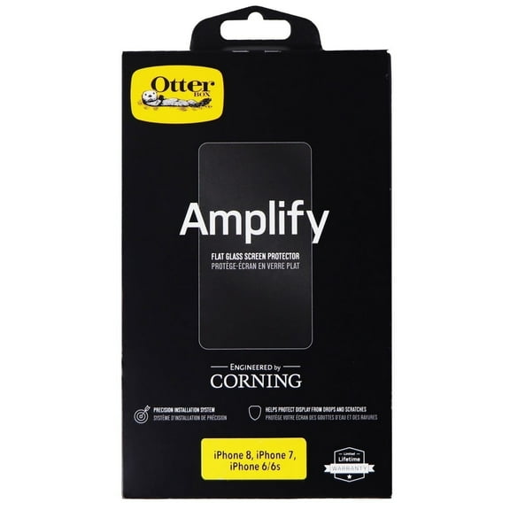 OtterBox Amplify Screen Protector for iPhone SE (2nd Gen) / 8 / 7 / 6s / 6