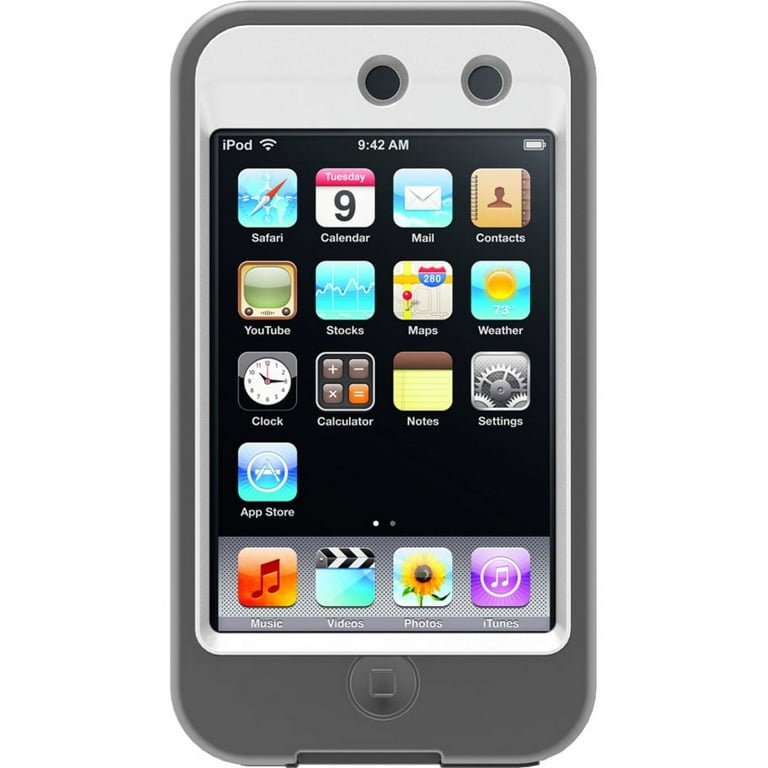 OtterBox Apple iPod Touch Defender Case, Glacier Gray/White,77 - Main Image