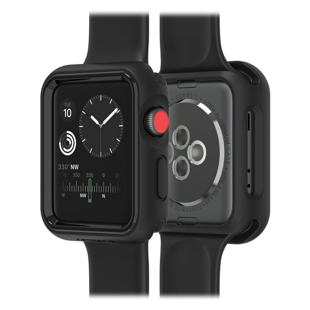 OtterBox Aura Edge Case for Apple Watch Series 3 42 MM Black