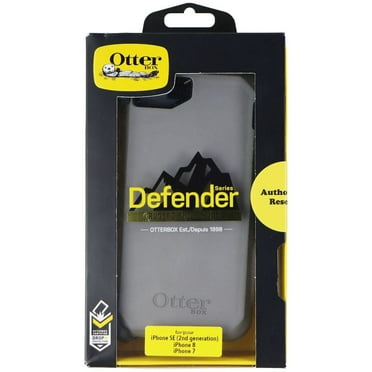 OtterBox Back Cover Cell Phone Case for Apple iPhone SE (2nd Gen) / 8 / 7, Gunmetal Grey