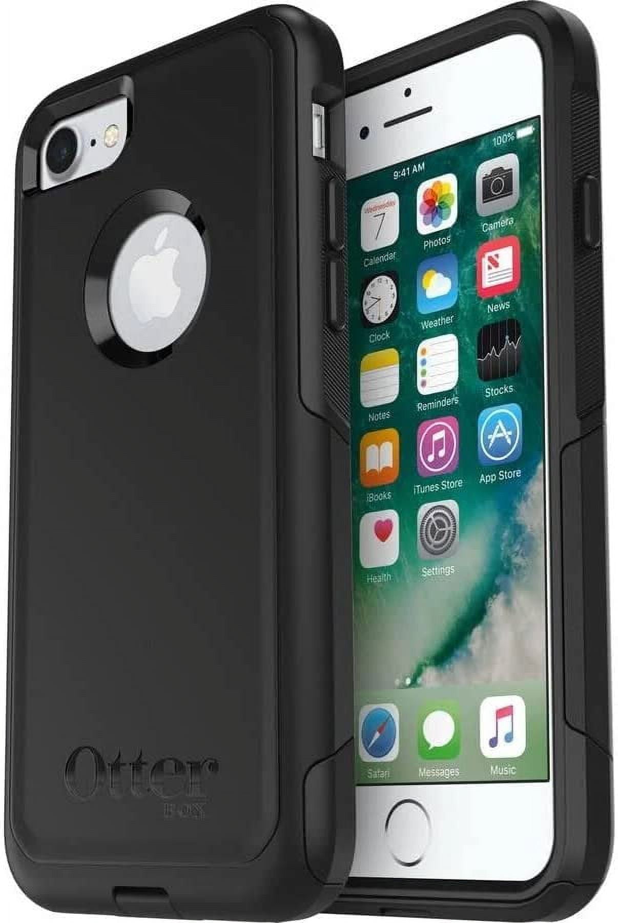OtterBox Back Cover Cell Phone Case for iPhone SE 3rd Gen 2022, Black