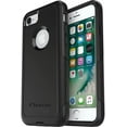 thumbnail image 1 of OtterBox Back Cover Cell Phone Case for iPhone SE 3rd Gen 2022, Black, 1 of 9