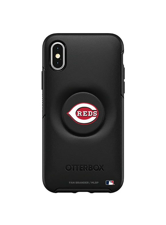 OtterBox Cincinnati Reds Otter + Pop Symmetry Series iPhone Case with Integrated PopSockets PopGrip