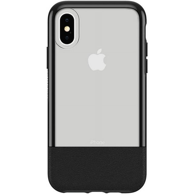 OtterBox Clear Case for iPhone Xs and iPhone X, Lucent Black
