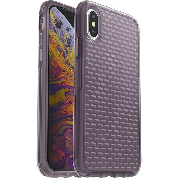 OtterBox Clear Pattern Design Case for iPhone Xs - Passion Berry (Translucent Night Purple)