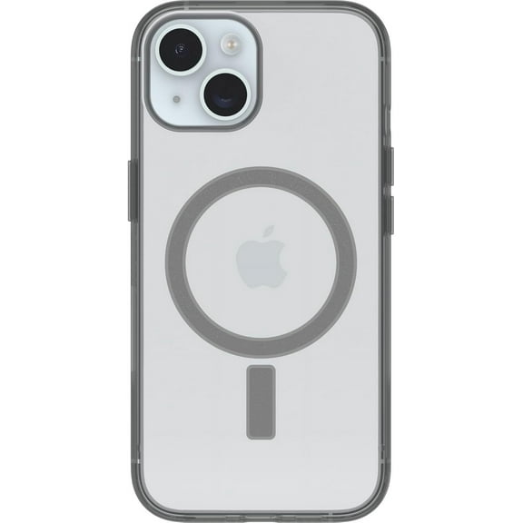 OtterBox - Clear iPhone 15 Case - Made for Apple MagSafe, Scratch-Resistant Protective Phone Case, Sleek & Pocket-Friendly Profile (Narwhal)