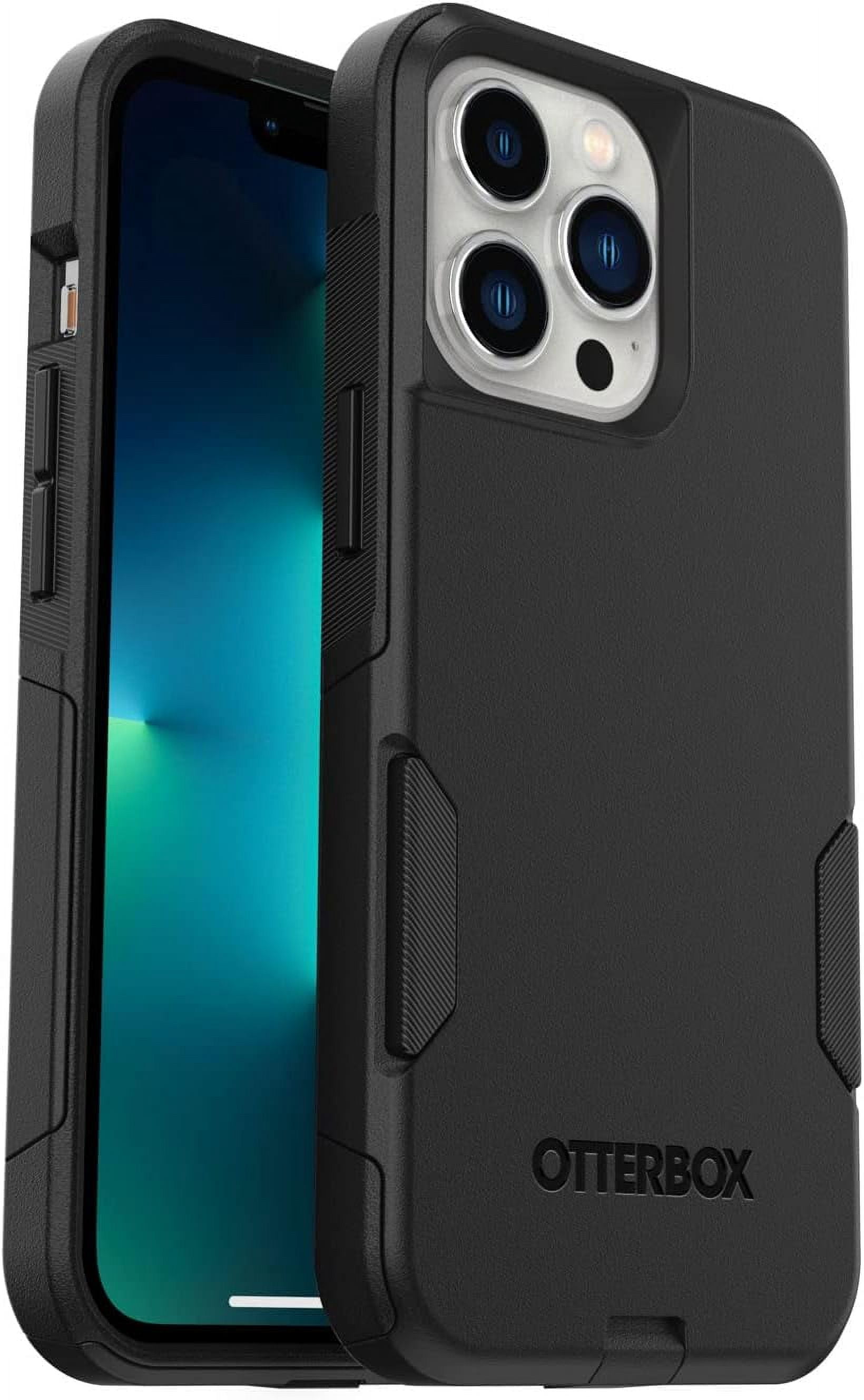 OtterBox Commuter Bumper Cell Phone Case for Apple iPhone 13 Pro, Black