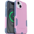 thumbnail image 1 of OtterBox Commuter MagSafe Case for iPhone 17e/16e/15/14/13 – Pink/Blue – Slim, Shockproof, Dual Layer Drop Protection, 1 of 7
