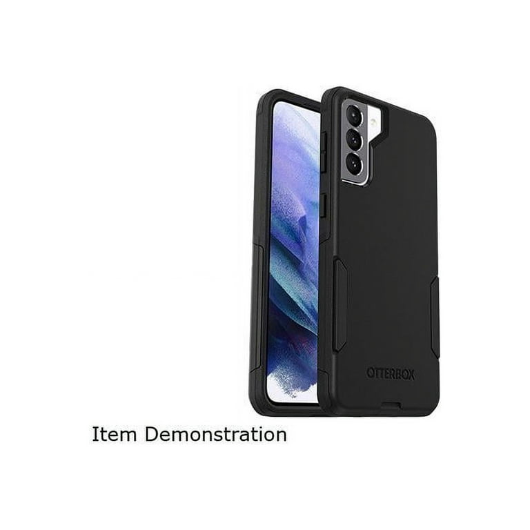 OtterBox Commuter Case, Galaxy S21 5G, Black, Rubber Slipcover