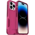 thumbnail image 1 of OtterBox Commuter Series Case MagSafe Compatible Charging for iPhone 14 Pro Max, Fuchsia Pink, 1 of 7