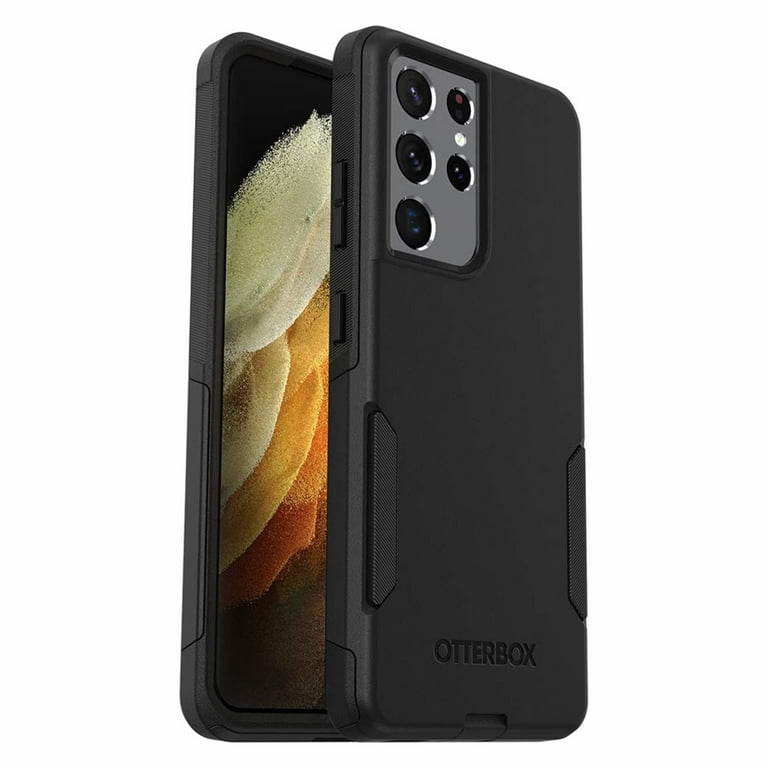 OtterBox, Galaxy S21 Ultra 5G Case, Black, Commuter Series