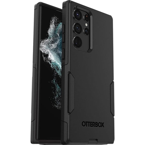 OtterBox Commuter Series Case for Samsung Galaxy S22 Ultra Only - Non-Retail Packaging - Black