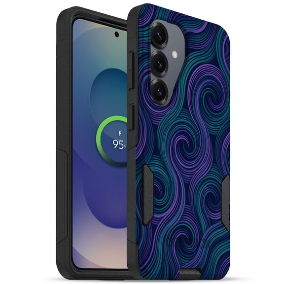 OtterBox Commuter Series Case for Samsung Galaxy S26 – Thin Dual-Layer Protection, Built-In Magnets, (Quantum Current)