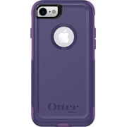OtterBox Commuter Series Case for iPhone SE 3rd & 2nd gen & iPhone 8/7 Only - Non-Retail Packaging - Hopeline Purple