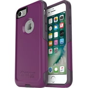 OtterBox Commuter Series Case for iPhone SE 3rd & 2nd gen & iPhone 8/7 Only - Non-Retail Packaging - Plum Way Plum Haze/Night Purple