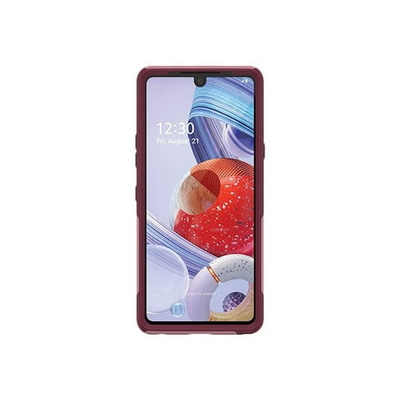 OtterBox Commuter Series Lite - Back cover for cell phone - polycarbonate, synthetic rubber - cupid's way pink - for LG Stylo 6