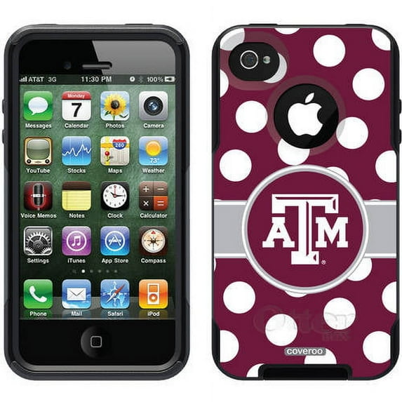 OtterBox Commuter Series University (R-Z) Case for Apple iPhone 4/4s