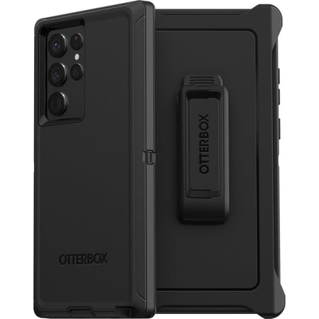 OtterBox DEFENDER SERIES Case for Samsung Galaxy S22 Ultra - Black