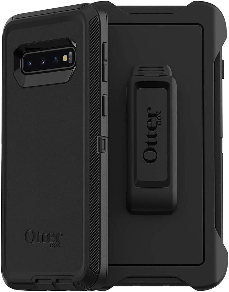 Less Cases OtterBox DEFENDER SERIES SCREENLESS Case Case for Galaxy S10 - BLACK ...