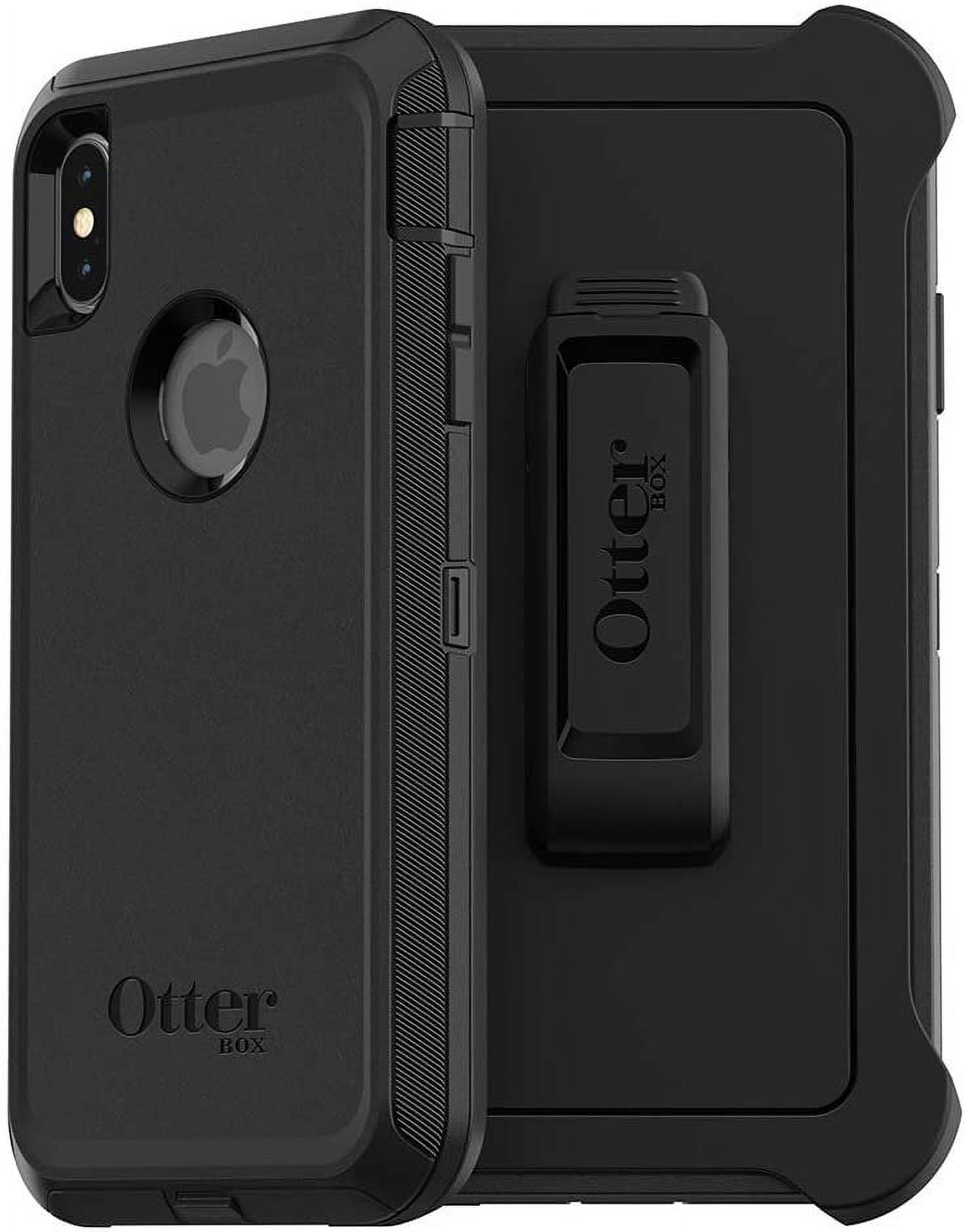 OtterBox DEFENDER SERIES SCREENLESS EDITION Case for iPhone Xs Max - Frustration Free Packaging - BLACK