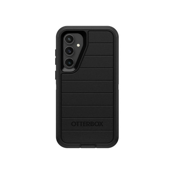 OtterBox Defender Back Cover Cell Phone Case with Holster for Samsung Galaxy S23 FE, Black