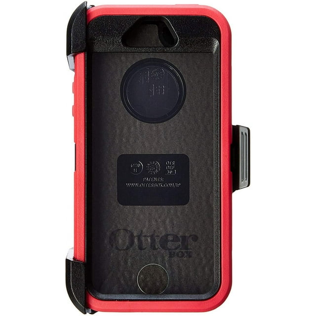 OtterBox Defender Carrying Case (Holster) Apple iPhone 5, iPhone 5s Smartphone, Raspberry