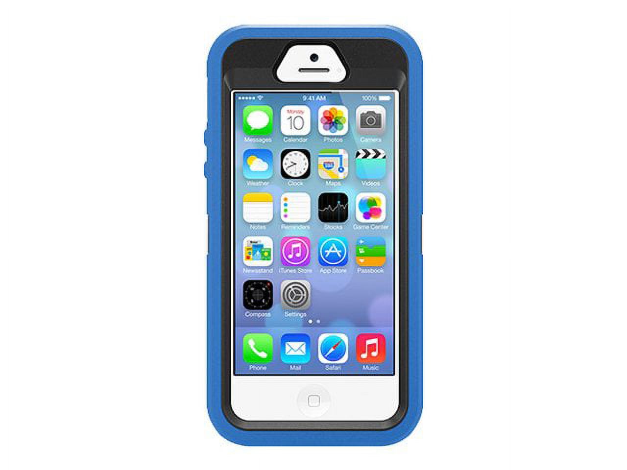 OtterBox Defender Carrying Case (Holster) Apple iPhone Smartphone, Surf Blue - image 1 of 3