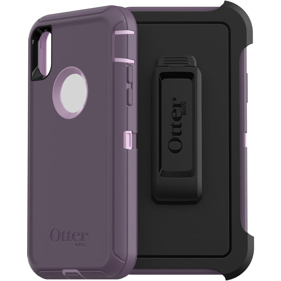 OtterBox Defender Series Cell Phone Case for Apple iPhone X/XS - Purple Nebula