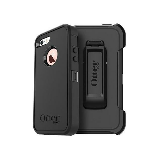 OtterBox Defender Carrying Case (Holster) iPhone 5, iPhone 5S, iPhone SE - Black