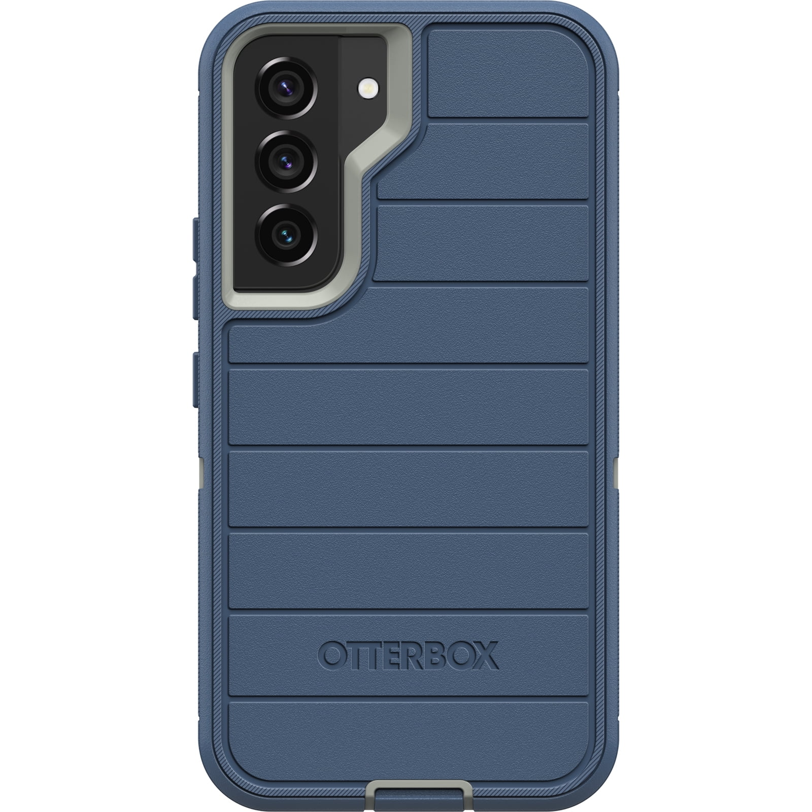 OtterBox Defender Case & Belt Clip/Stand for Samsung Galaxy S22, Fort Blue