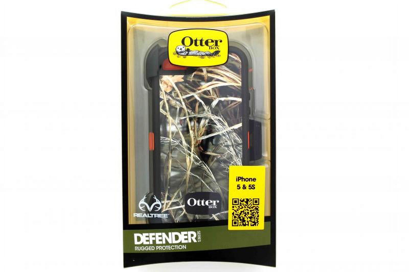 OtterBox Defender Case for iPhone SE 5 5S Realtree Max 4 Orange * OEM Original - image 1 of 8