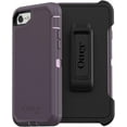 thumbnail image 1 of OtterBox Defender Cell Phone Case for iPhone SE, Purple Nebula, 1 of 5