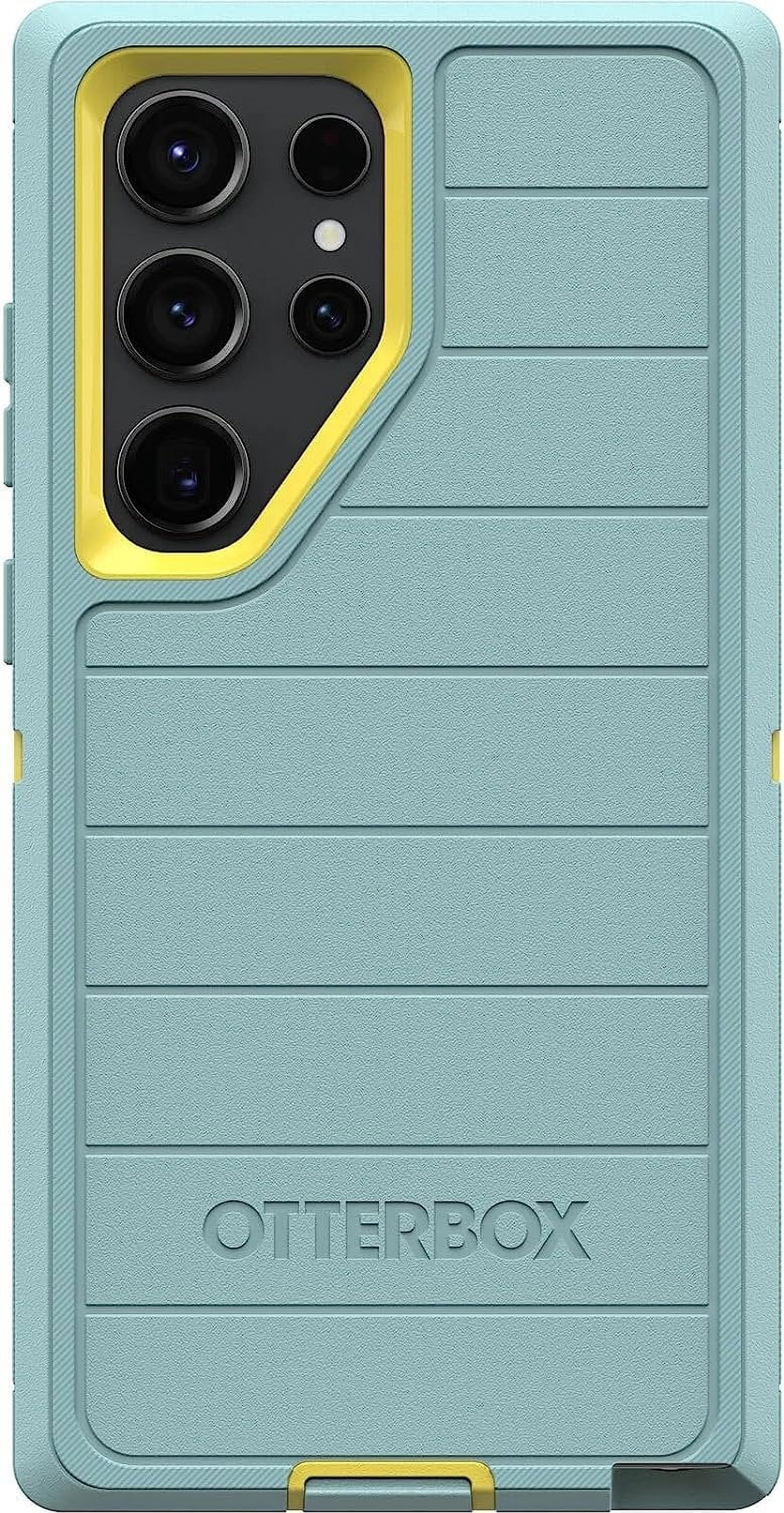 OtterBox Defender Pro Kickstand Rugged Cell Phone Case for Galaxy S23 Ultra, Multicolor