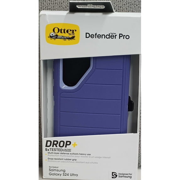 OtterBox Defender Pro Series Case and Holster For Samsung Galaxy S24 Ultra-Mountain Majesty