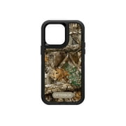 OtterBox Defender Rugged Carrying Case (Holster) Apple iPhone 14 Pro Max Smartphone, RealTree Edge Black (Camo Graphic)